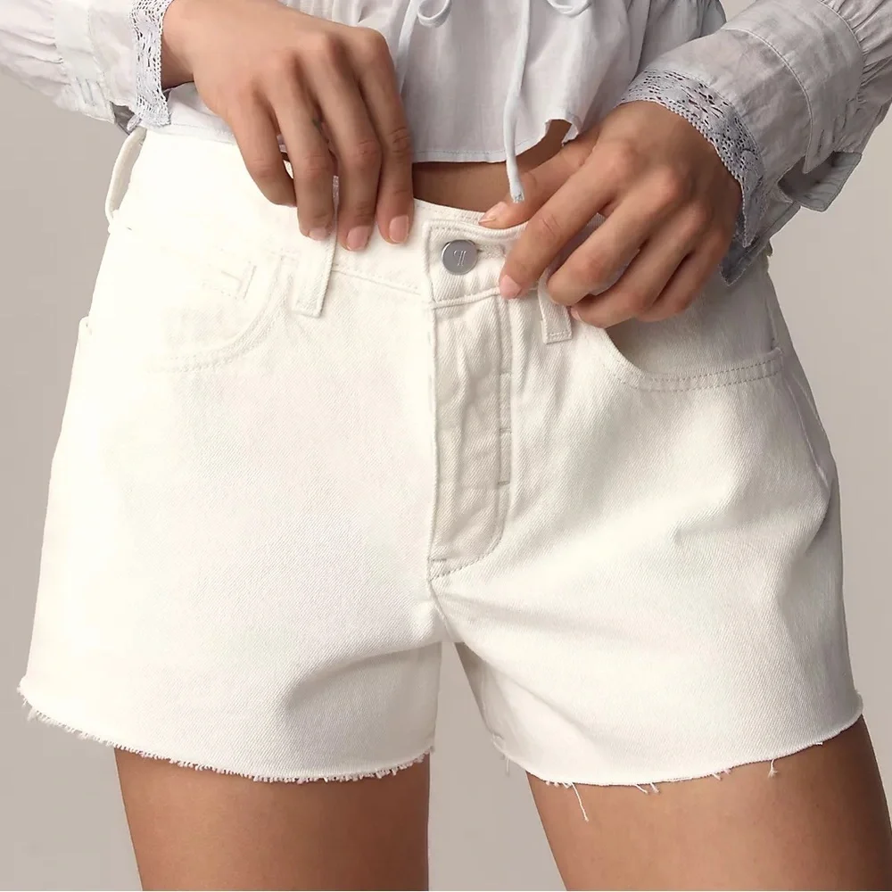 NWT! Anthropologie The Devon Denim Shorts by Pilcro- Multiple 4️⃣ - Picture 2 of 7